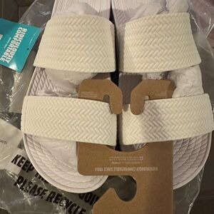 Reef Waterproof Vista Slide Sandals - White 10
